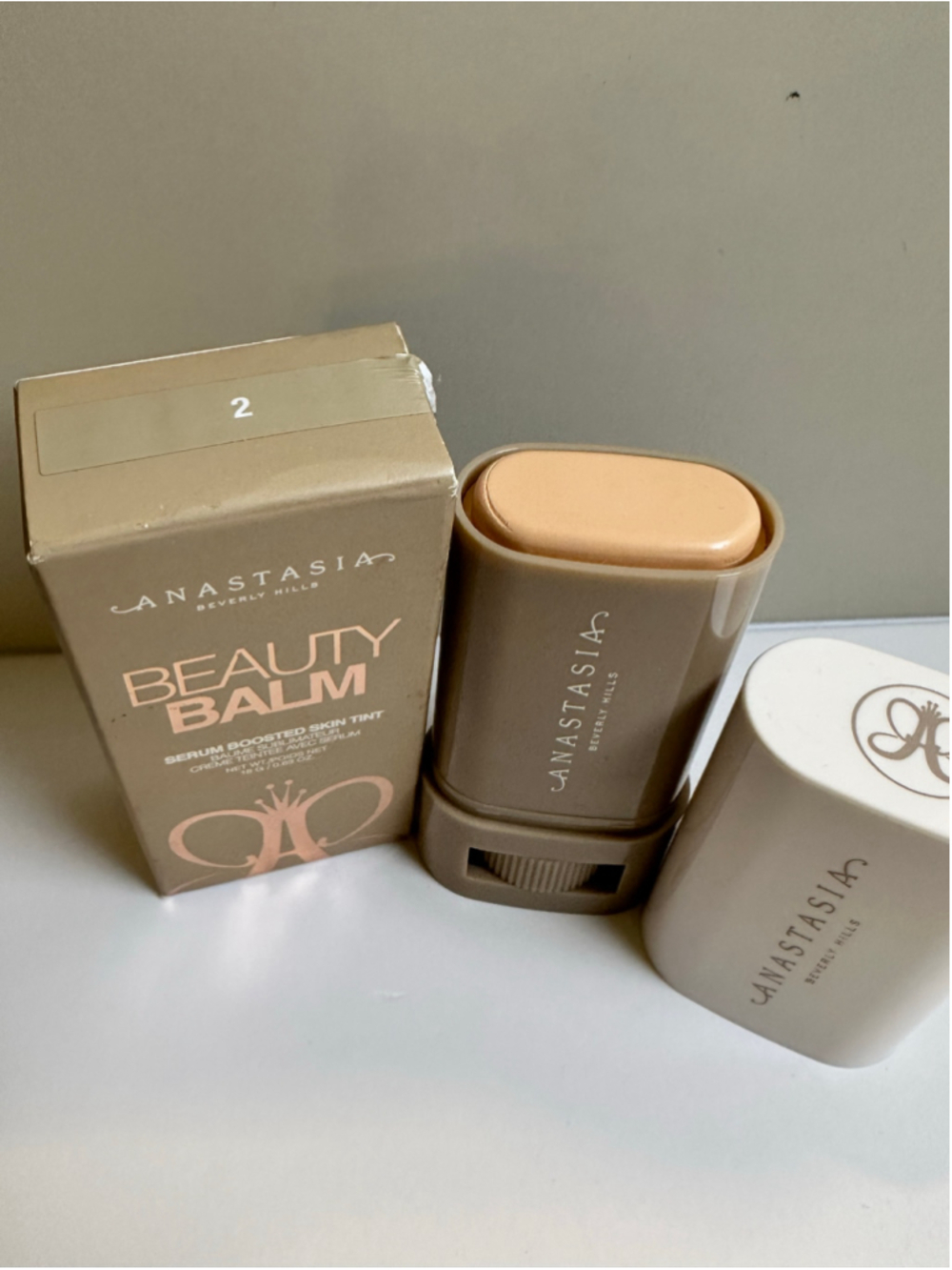 Anastasia Beverly Hills Beauty Balm Serum Boosted Skin Tint Shade 2 0.63 oz